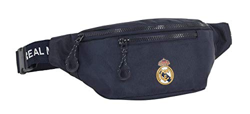 Safta-812034446 Real Madrid CF Riñonera, color azul marino (812034446)