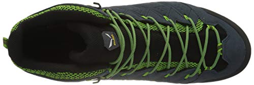 Salewa MS Alp Mate Mid WP Botas de Senderismo, Ombre Blue/Pale Frog, 40 EU