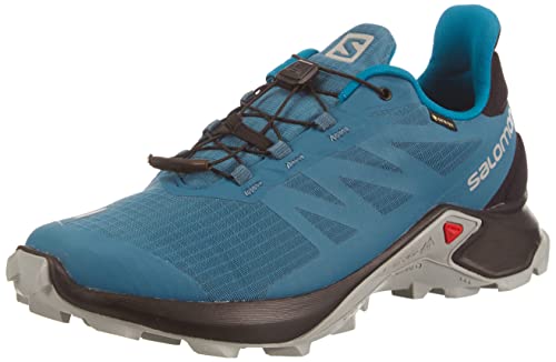 Salomon Shoes Supercross 3 GTX Mallard - Zapatillas de deporte, Mallard Blue Black Crystal Tea, 42 EU