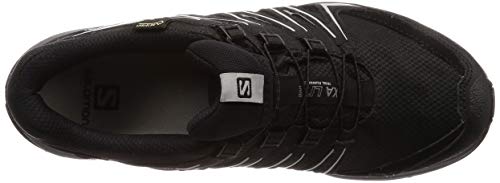 Salomon XA Lite GTX, Zapatillas de Trail Running Hombre, Negro Black Quiet Shade Monument, 40 2/3 EU