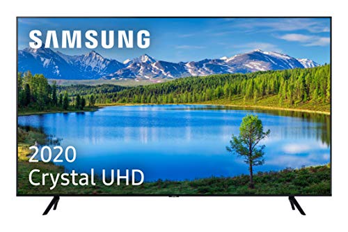 Samsung Crystal UHD 2020 65TU7095 - Smart TV de 65", 4K, HDR 10+, Procesador 4K, PurColor, Sonido Inteligente, Función One Remote Control y Compatible Asistentes de Voz, Compatible con Alexa