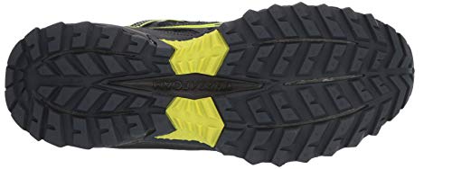 Saucony Excursion TR 13, Zapatillas de Trail Running Hombre, Gris (Gris Y Amarillo 3), 43 EU