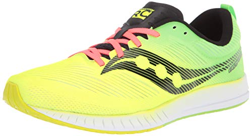 Saucony Fastwich 09 Zapatillas de Carretera o de Atletismo Ultraligeras con Soporte Neutro para Hombre Amarillo 46.5 EU