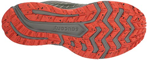 Saucony Guide 13 TR, Zapatillas para Carreras de montaña Hombre, Desert/Orange, 43 EU