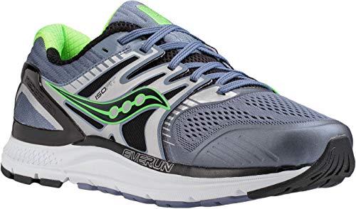 Saucony Redeemer ISO 2, Zapatillas de Deporte Hombre, Gris (Gry/SIL/SLM 3), 42 EU