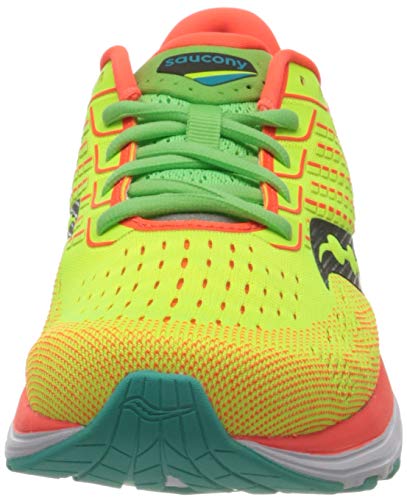 Saucony Ride 13, Zapatillas para Carreras de montaña Hombre, Citrn/Mutant, 46 EU