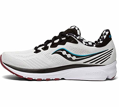 SAUCONY Ride 14 Zapatillas de Carretera para Hombre Blanco 43 EU