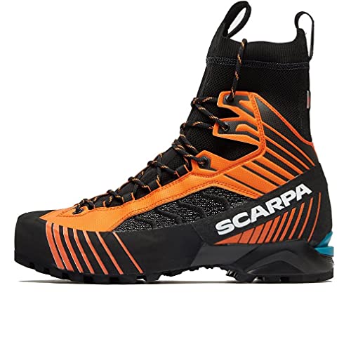 Scarpa RIBELLE Tech 2.0 HD, Botas de montaña Hombre, Black-Orange Hdry ARG PENTAX Precision III, 40 EU