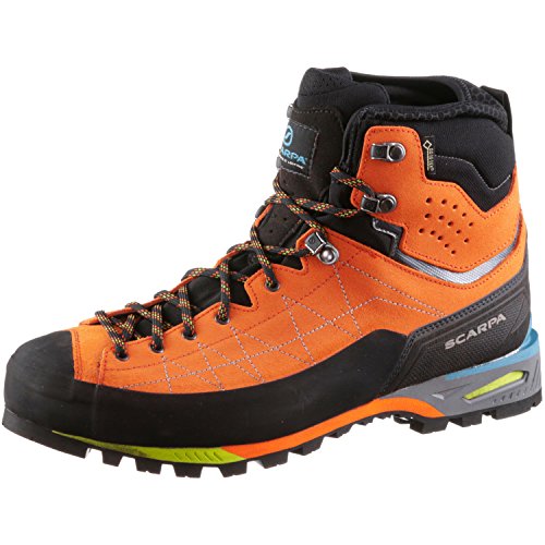 Scarpa Zodiac Tech GTX, Botas de Senderismo Hombre, Tonic Gore-Tex BZH PENTAX Precision II XT, 44 EU