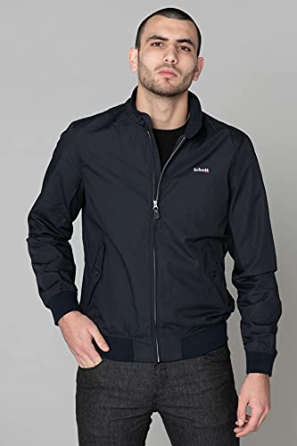 Schott NYC Cabl1220 Chaqueta, Azul (Navy Navy), XXX-Large para Hombre