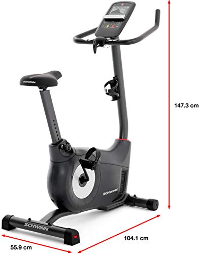 Schwinn Fitness Bicicleta estática 510U, negro/rojo, one size