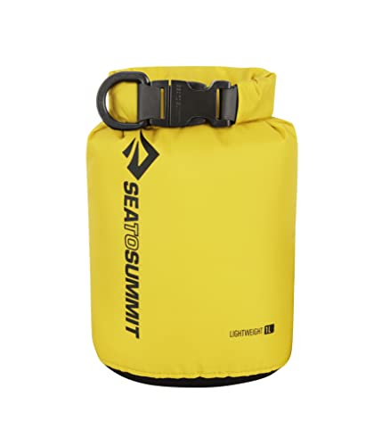 Sea to Summit Lightweight 70D Dry Sack-1 litros Saco Montañismo, Alpinismo y Trekking, Adultos Unisex, Amarillo (Yellow), Talla Única