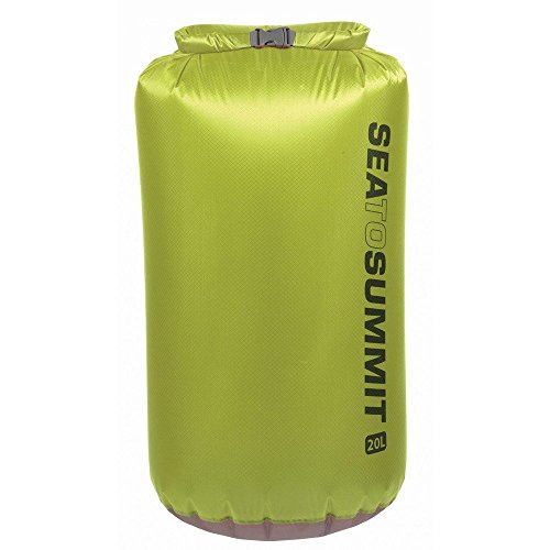 Sea to Summit Ultra-SIL Dry Sack-20 litros Saco Montañismo, Alpinismo y Trekking, Adultos Unisex, Verde (Green), Talla Única