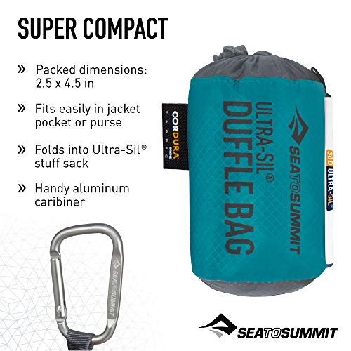 SEA TO SUMMIT Ultra-SIL Duffle Bag Saco Montañismo, Alpinismo y Trekking, Adultos Unisex, Naranja (Orange), Talla Única