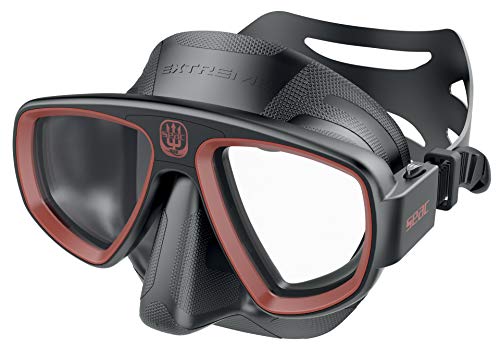 Seac Extreme50, Máscara de Buceo,  Apnea y Pesca submarina con Lentes intercambiables