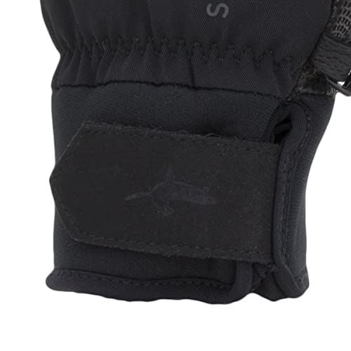 SEALSKINZ Guante Impermeable para Clima frío Extremo, Hombre, Guantes, 12100065000130, Negro, L