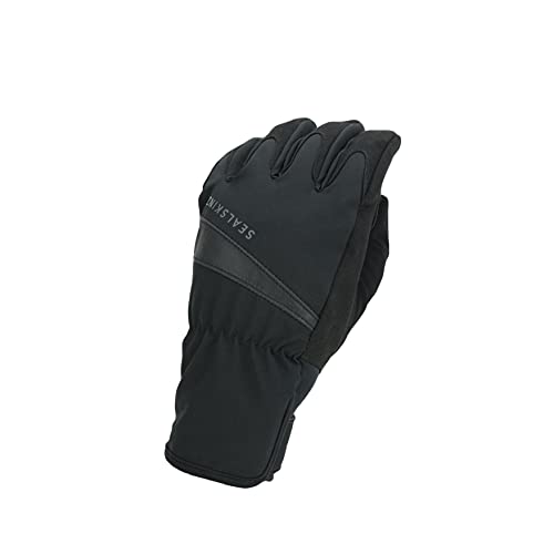 SEALSKINZ Guante Unisex Impermeable para Todo Tipo de Clima, Negro, Grande