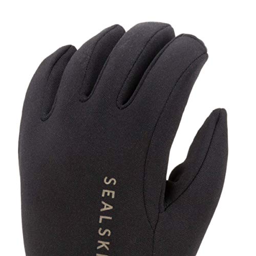 SealSkinz Guante Unisex Repelente al Agua para Todo Tipo de Clima, Negro, XL