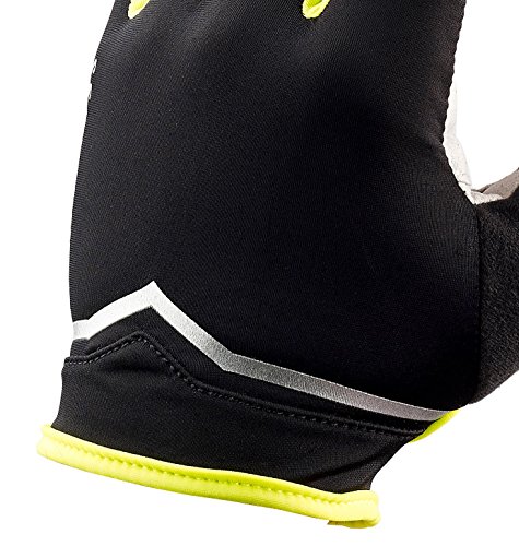 SEALSKINZ Ventoux, Guantes, Color Black/Hi Vis Yellow, tamaño Mediano, Unisex-Adult, Medium