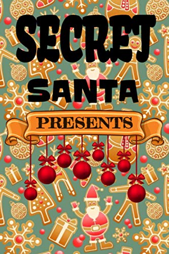 Secret Santa Presents: Christmas Shopping Gift List Planner