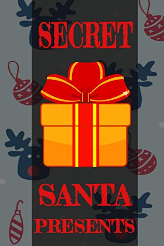 Secret Santa Presents: Christmas Shopping Gift List Planner