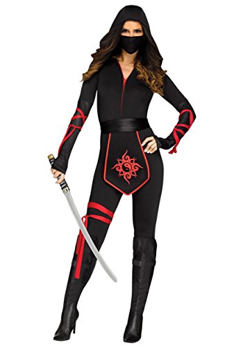 Sexy Ninja Warrior Women's Fancy Dress Costume Large