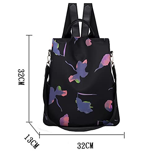 shepretty Mochila Oxford antirrobo Impermeable para Mujer, 3AL911 Mariposa