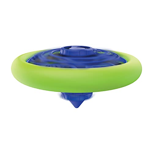 Silverlit- Flybotic Bumper Spin, Mini dron OVNI controlado a Mano con Luces LED niñas, Adecuado para Jugar en Interiores y Exteriores, Color Azul y Negro (84794)