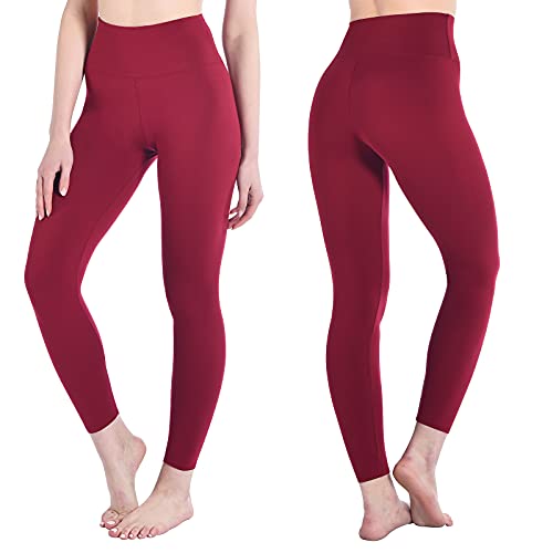 SINOPHANT Leggins Mujer, Pantalon Deporte Yoga Mujer, Leggings Mujer Fitness Suaves Elásticos Cintura Alta para Reducir Vientre