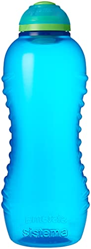 Sistema Hydrate Twist 'n' Sip - Botella de plastico, Azul, 460 ml, 1 unidad