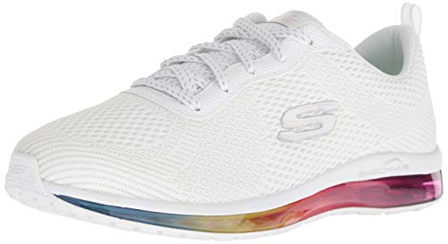 Skechers Skech-Air Element-Prelude, Zapatillas Mujer, Multicolor (WMLT Black Mesh/Multi Trim), 37 EU