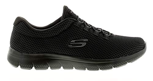 Skechers Summits - Zapatillas Deportivas, Mujer, Negro, 40 EU