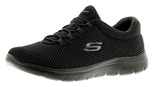 Skechers Summits - Zapatillas Deportivas, Mujer, Negro, 40 EU