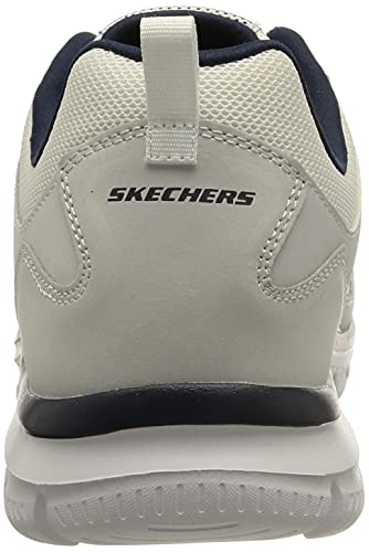 Skechers Track Scloric, Zapatillas Hombre, White, 43 EU