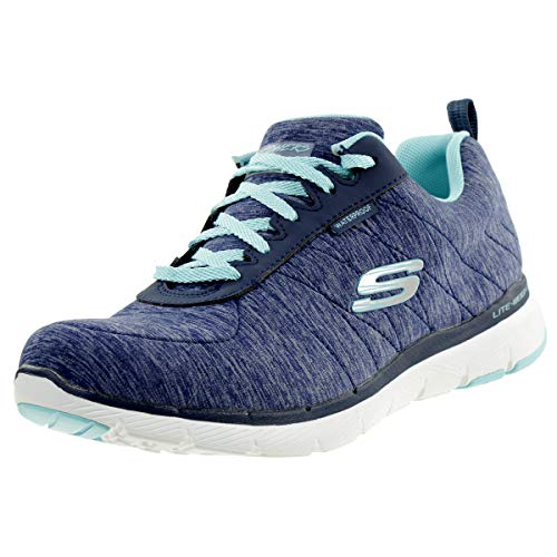 Skechers - Zapatillas Deportivas para Mujer de Skechers Flex Appeal 88888400-40, Azul Y TURQUES