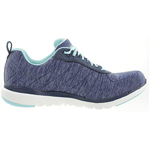 Skechers - Zapatillas Deportivas para Mujer de Skechers Flex Appeal 88888400-40, Azul Y TURQUES