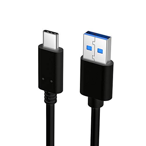 Slabo Cable de Carga USB Tipo C para iPad Pro 11 (2018-2020) | iPad Pro 12,9 (2018-2020) Cable del conexión Datos - Negro