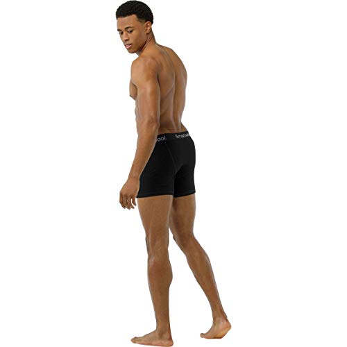 Smartwool Merino 150 Boxer Brief Capa de Base, Hombre, Negro, Mediano