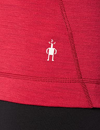 Smartwool Merino 250-Camiseta Interior Capa de Base Superior, Granada Heather, L Mujer