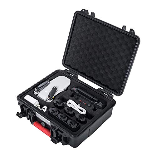 Smatree Estuche Rígido Resistente al Agua Compatible con dji Mavic Mini Fly More Combo (NO para Mavic Mini 2, el Dron y los Accesorios No Están Incluidos)