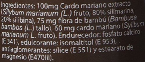 SOTYA - SOTYA Cardo Mariano 100 comprimidos 500 mg