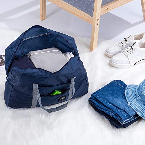 SPAHER Bolsas de Viaje Plegable Maletas Viaje Ligera Bolsas para Viaje Bolsa de Equipaje Bolsas para Maletas Organizador Bolsa Deporte Bolso Mano Equipaje Bolsos de Viaje Fin de Semana