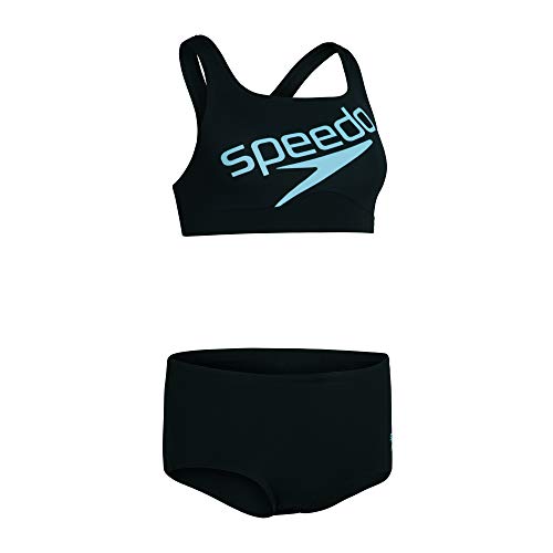 Speedo Aux Boom - Traje de baño para Mujer con Logotipo de 2 Piezas