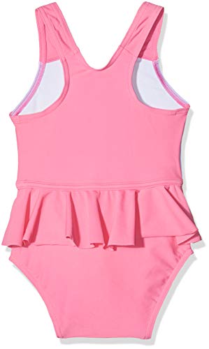 Speedo Koala Frill Bañador Niña Piscina y Playa, Color Violeta/Rosa, Talla 2 Años