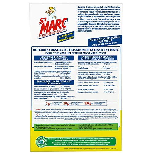 ST MARC – Lote de 3 detergentes multiusos de resina de pino 1,6 kg