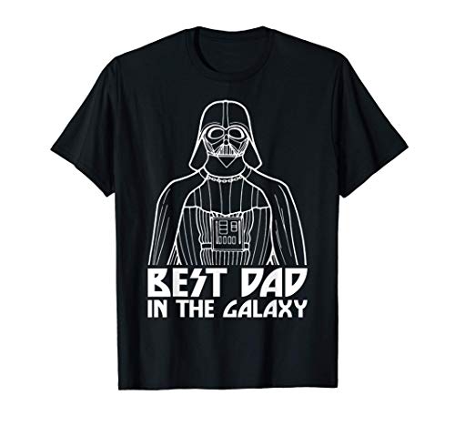 Star Wars Darth Vader Best Dad In The Galaxy Camiseta