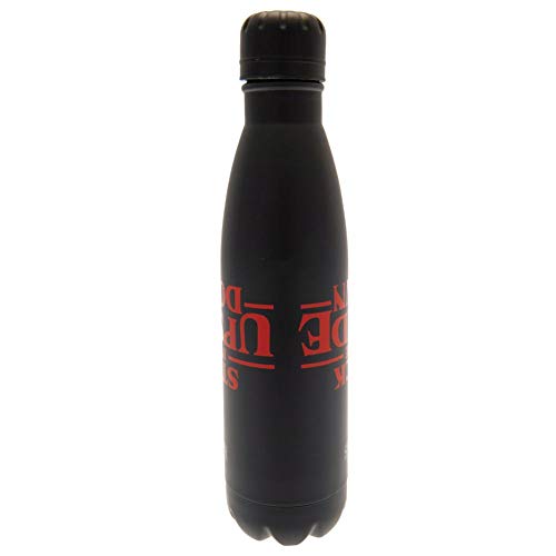 Stranger Things MDB25388 - Botella de Metal (500 ml), diseño con Texto en inglés Stranger Things, Unisex, 500 ml