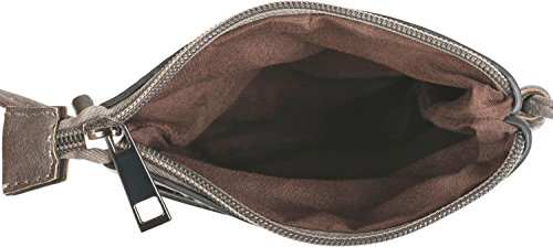 styleBREAKER Bolso de Mano minibolso de Bandolera con Lentejuelas Reversibles, Bolso de Hombro, Bolso de Mano, Bolso, señora 02012240, Color:Oro/Plata