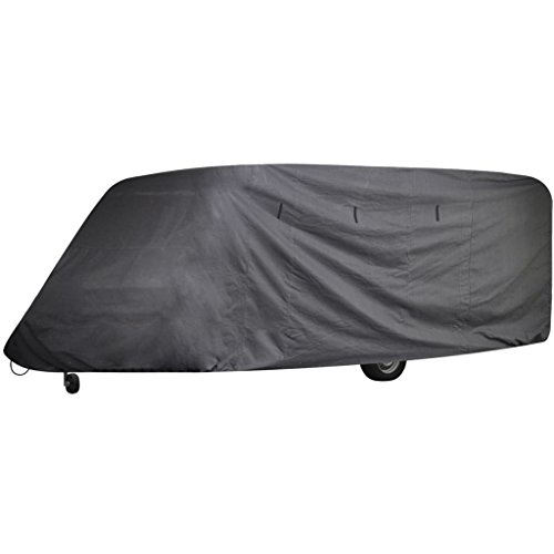 Susany Cubierta Protectora de Caravana Funda para Camper Funda para Caravana Gris L