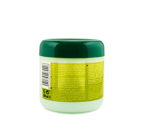 TABAIBA Aloe Vera Crema Hidratante Facial y Corporal, Normal, Fresco, 300 Mililitros